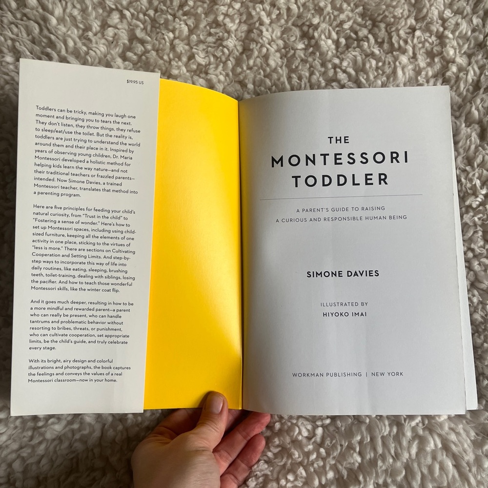 The Montessori Toddler Book - Picture 3 of 4